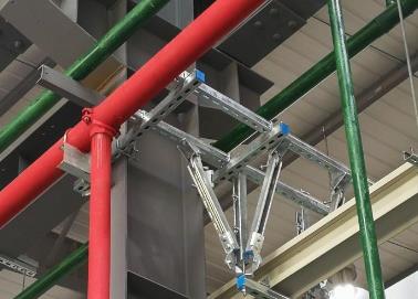 大理该抗震支架的整体式支吊架结构协调性好